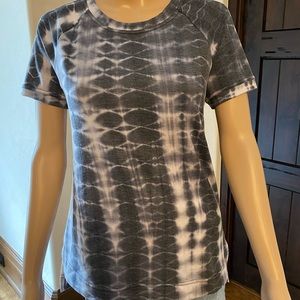 NWT Cover Me Swim black and white tie dye tshirt, size S